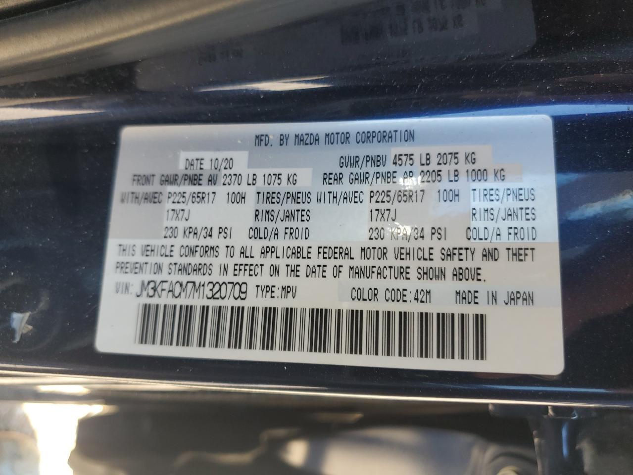 2021 MAZDA CX-5