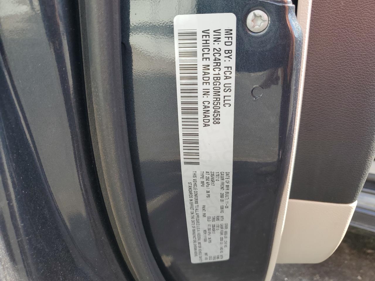 2021 CHRYSLER Pacifica
