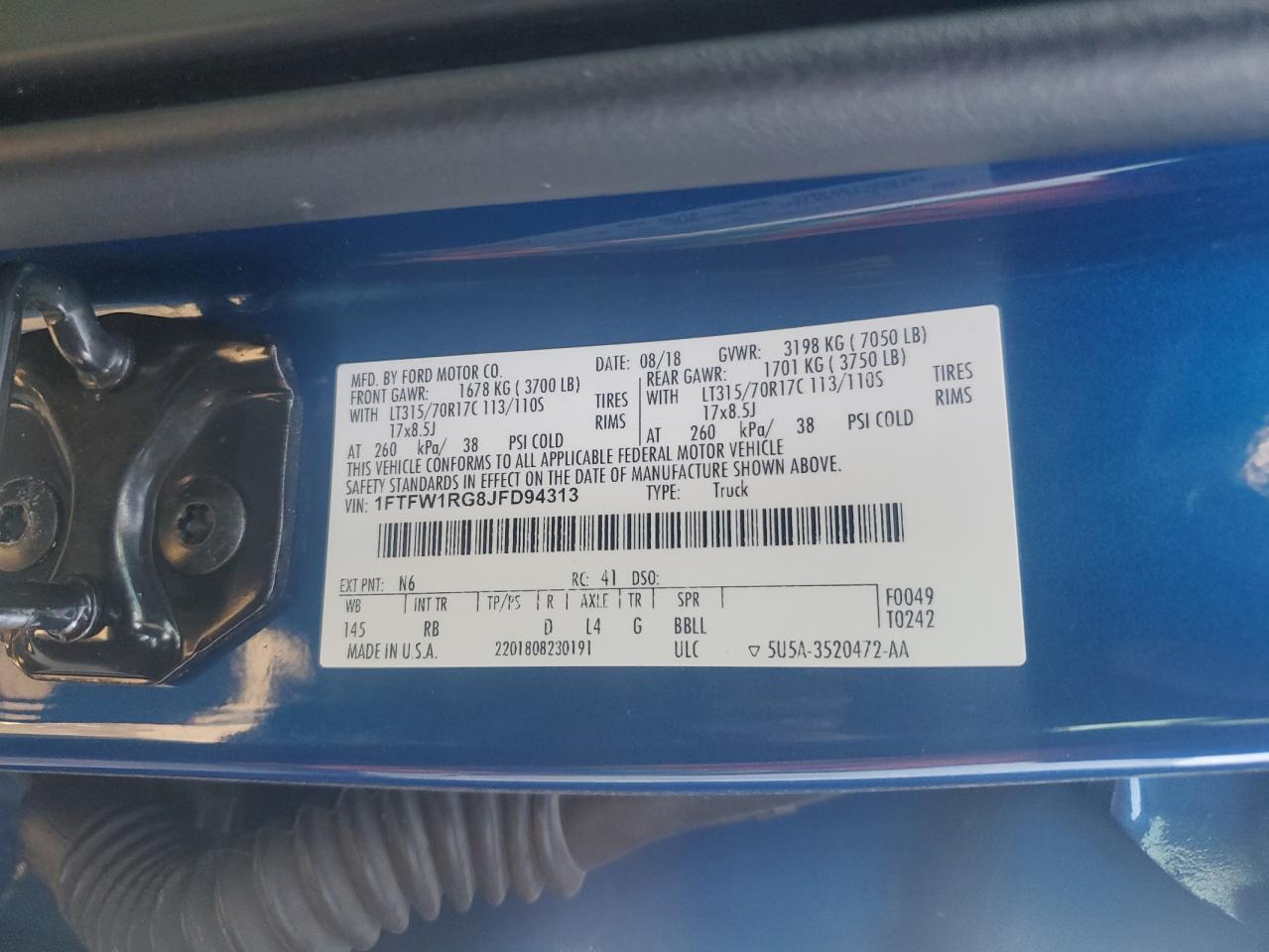 2018 FORD F-150