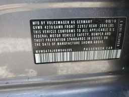 2011 VOLKSWAGEN GOLF