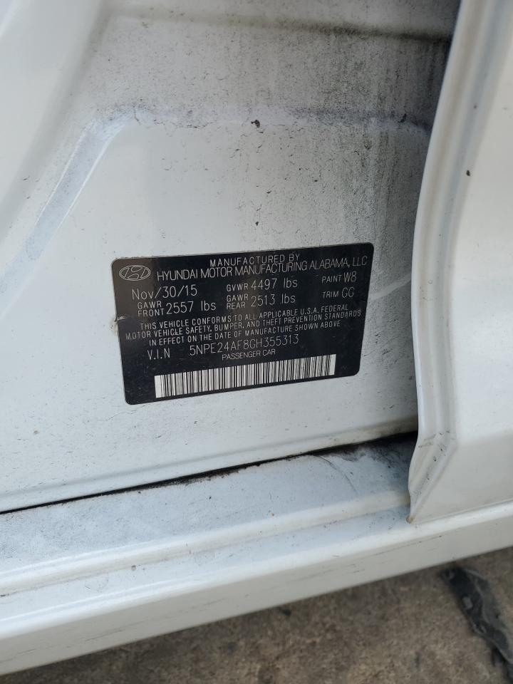 2016 HYUNDAI SONATA