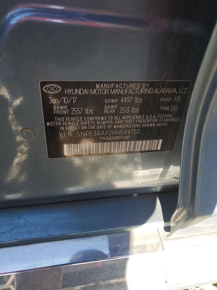 2017 HYUNDAI SONATA