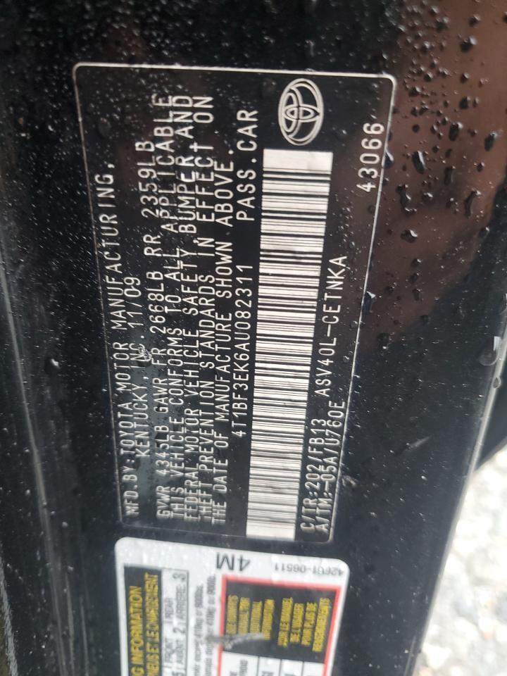2010 TOYOTA CAMRY