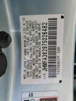 2007 HONDA CIVIC