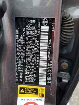 2016 TOYOTA CAMRY