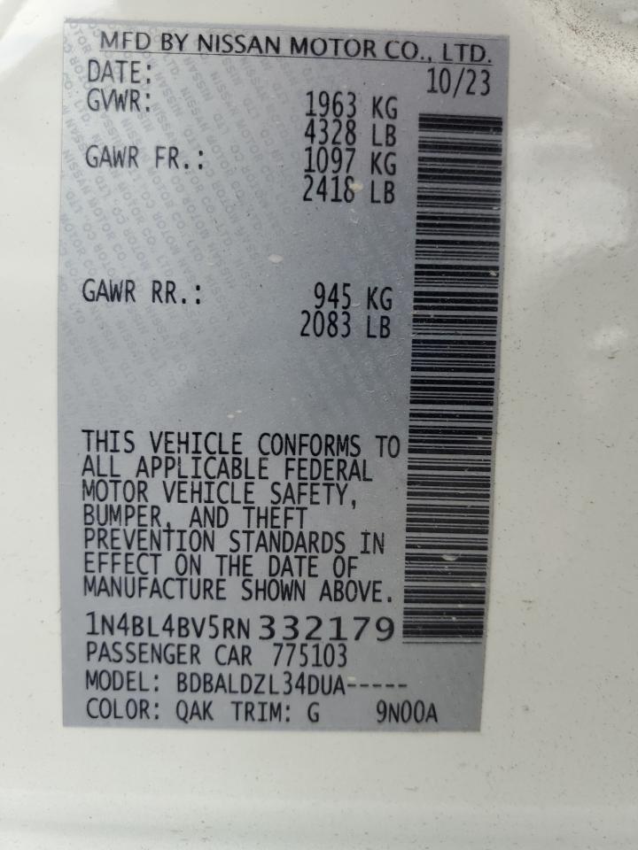 2024 NISSAN ALTIMA