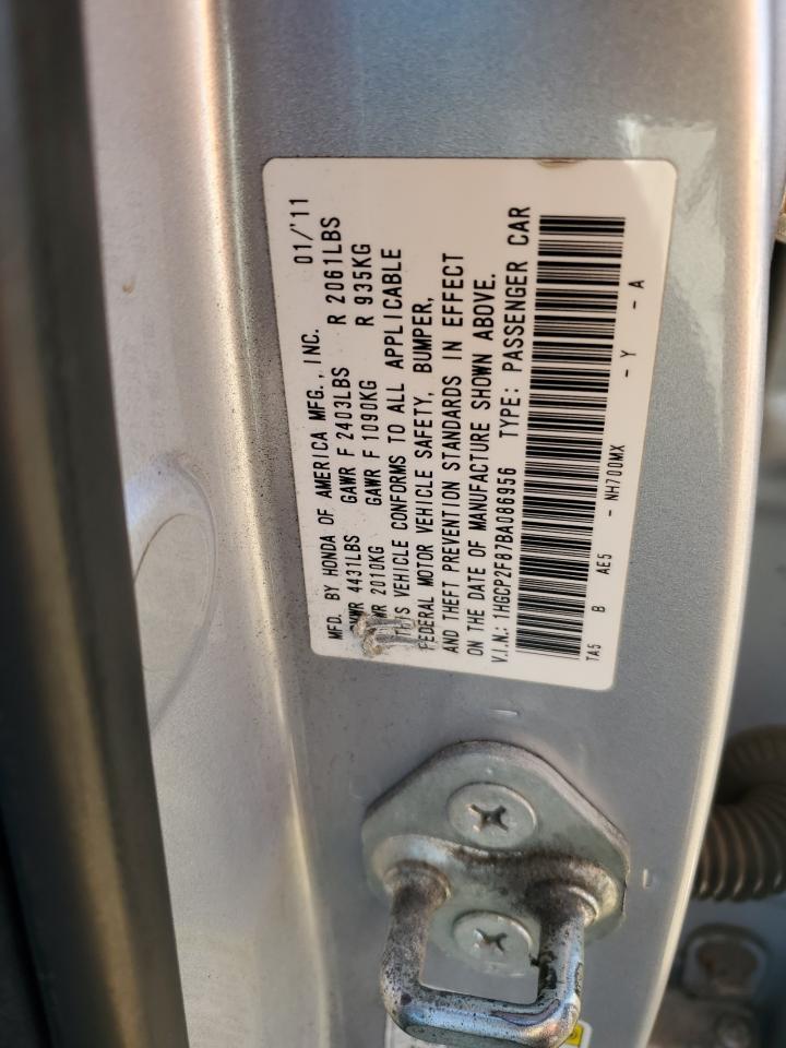 2011 HONDA ACCORD