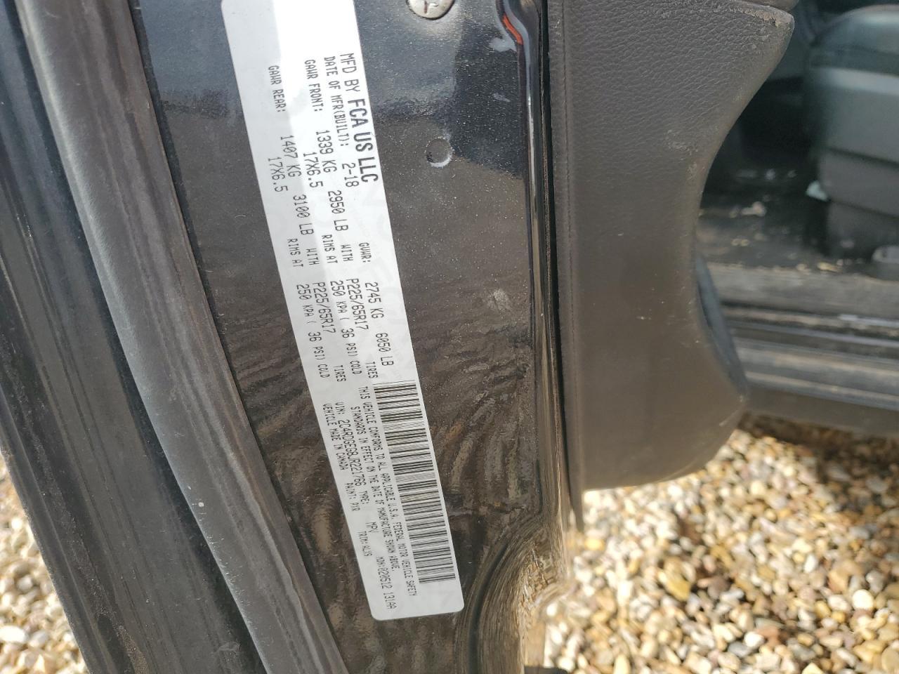 2018 DODGE GRAND CARAVAN