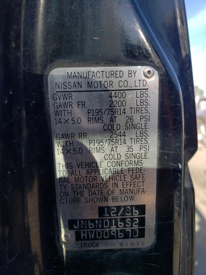 1987 NISSAN D21