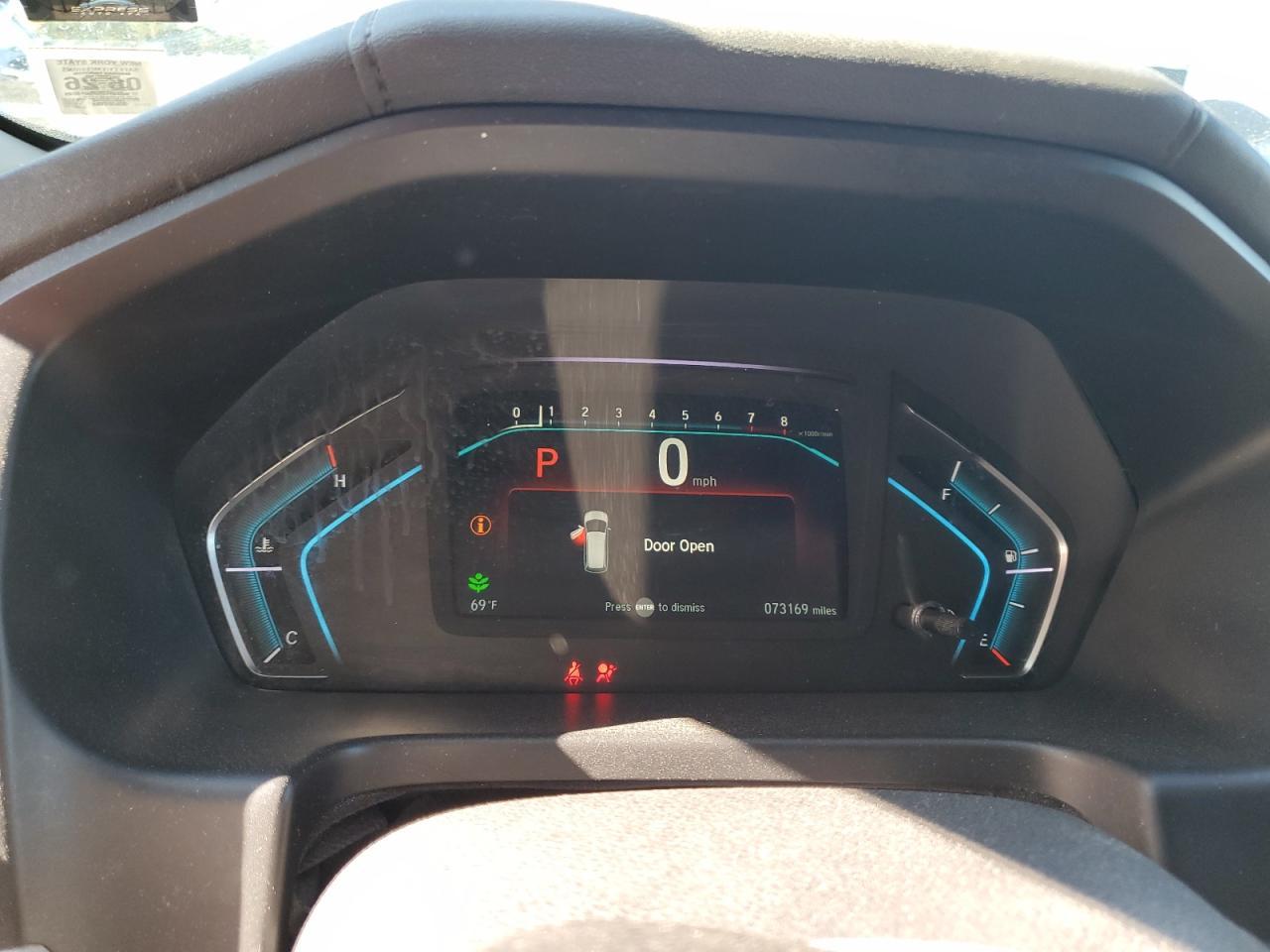 2018 HONDA ODYSSEY