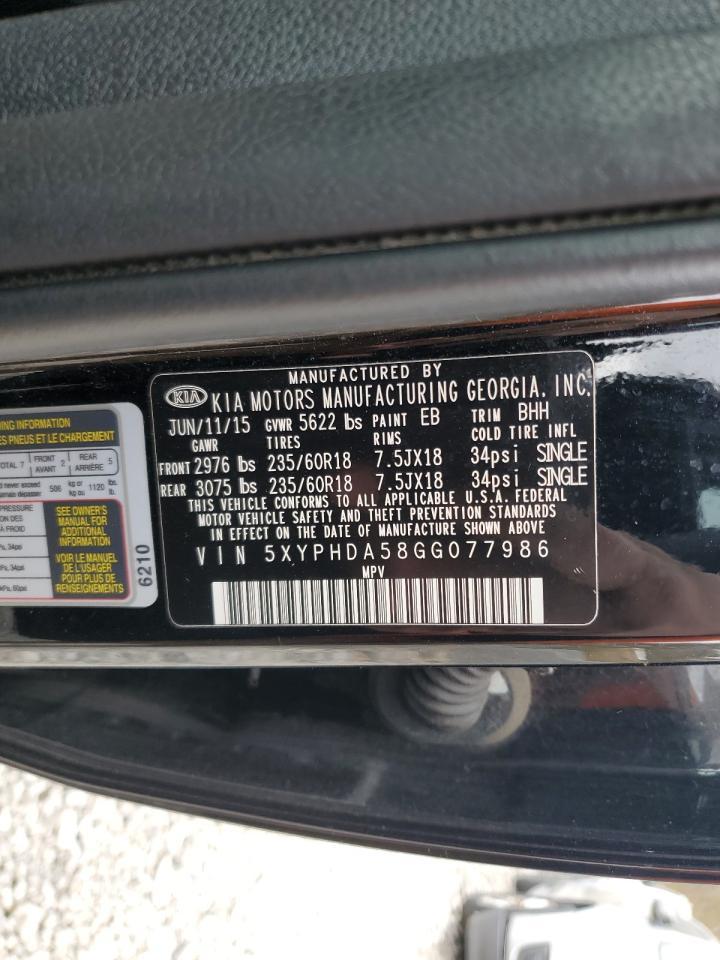 2016 KIA SORENTO