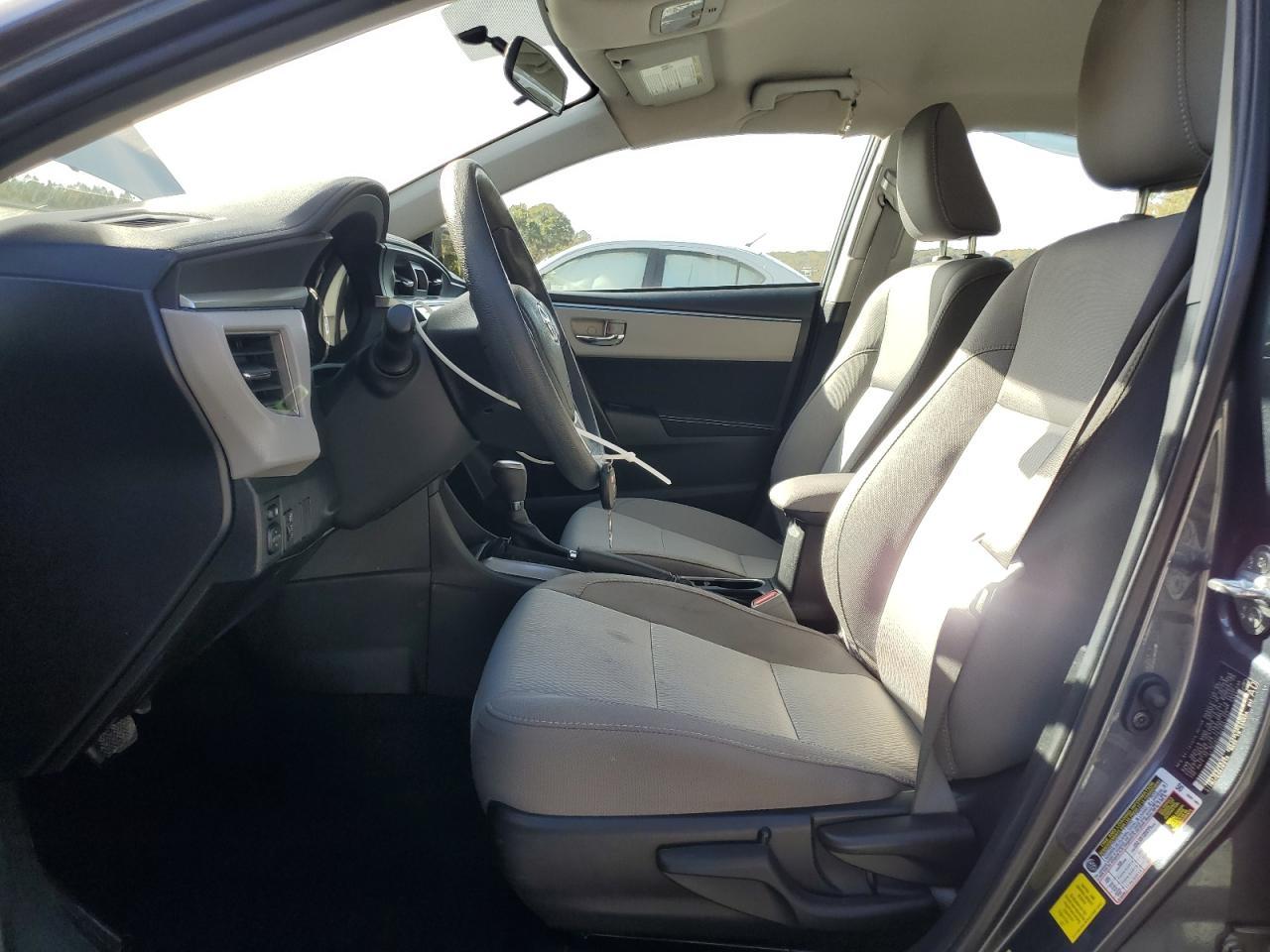 2016 TOYOTA COROLLA