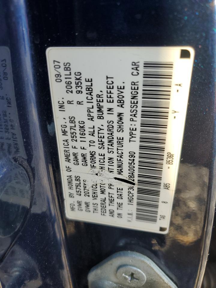 2008 HONDA ACCORD