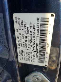 2008 HONDA ACCORD