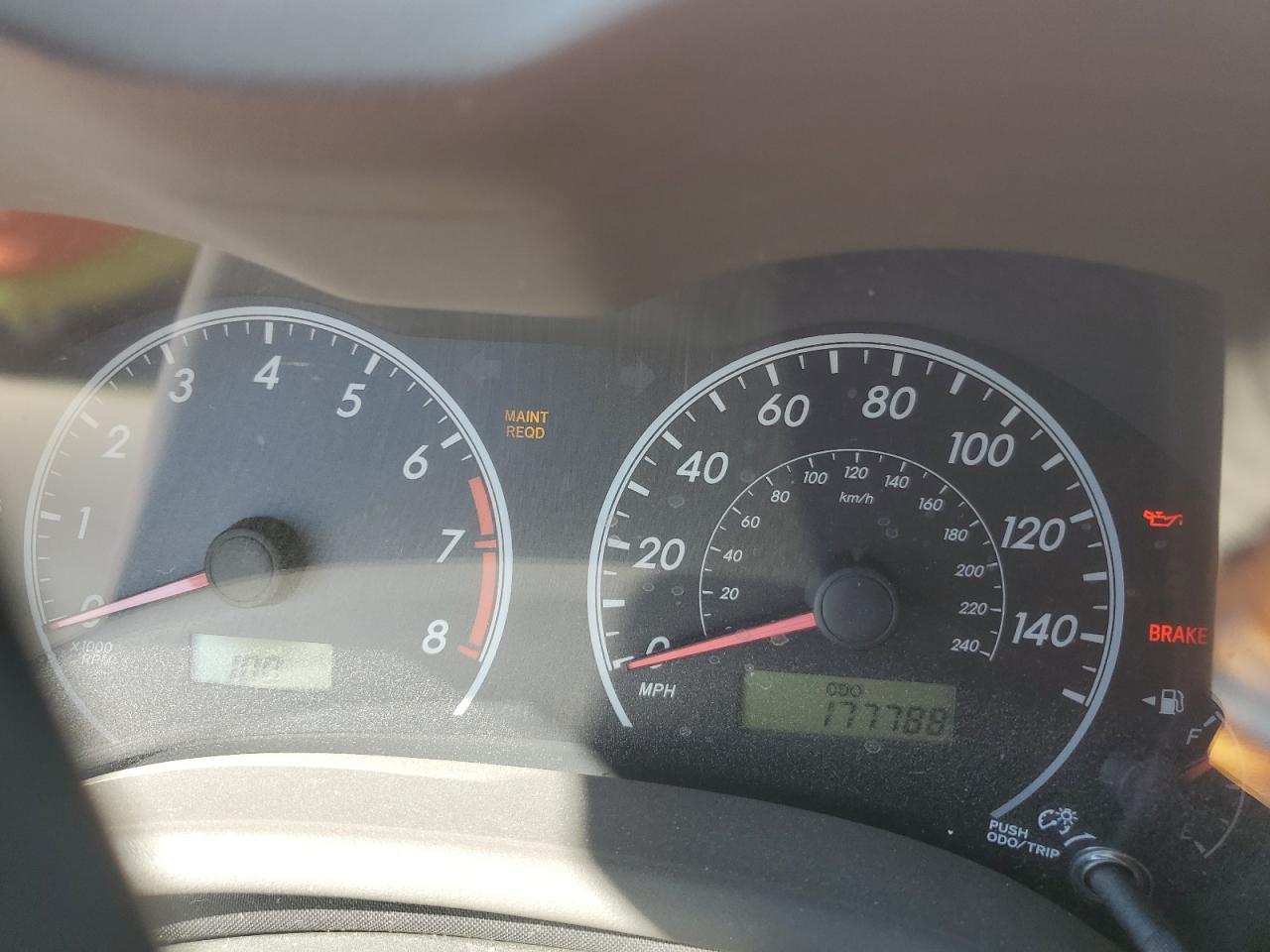 2009 TOYOTA COROLLA