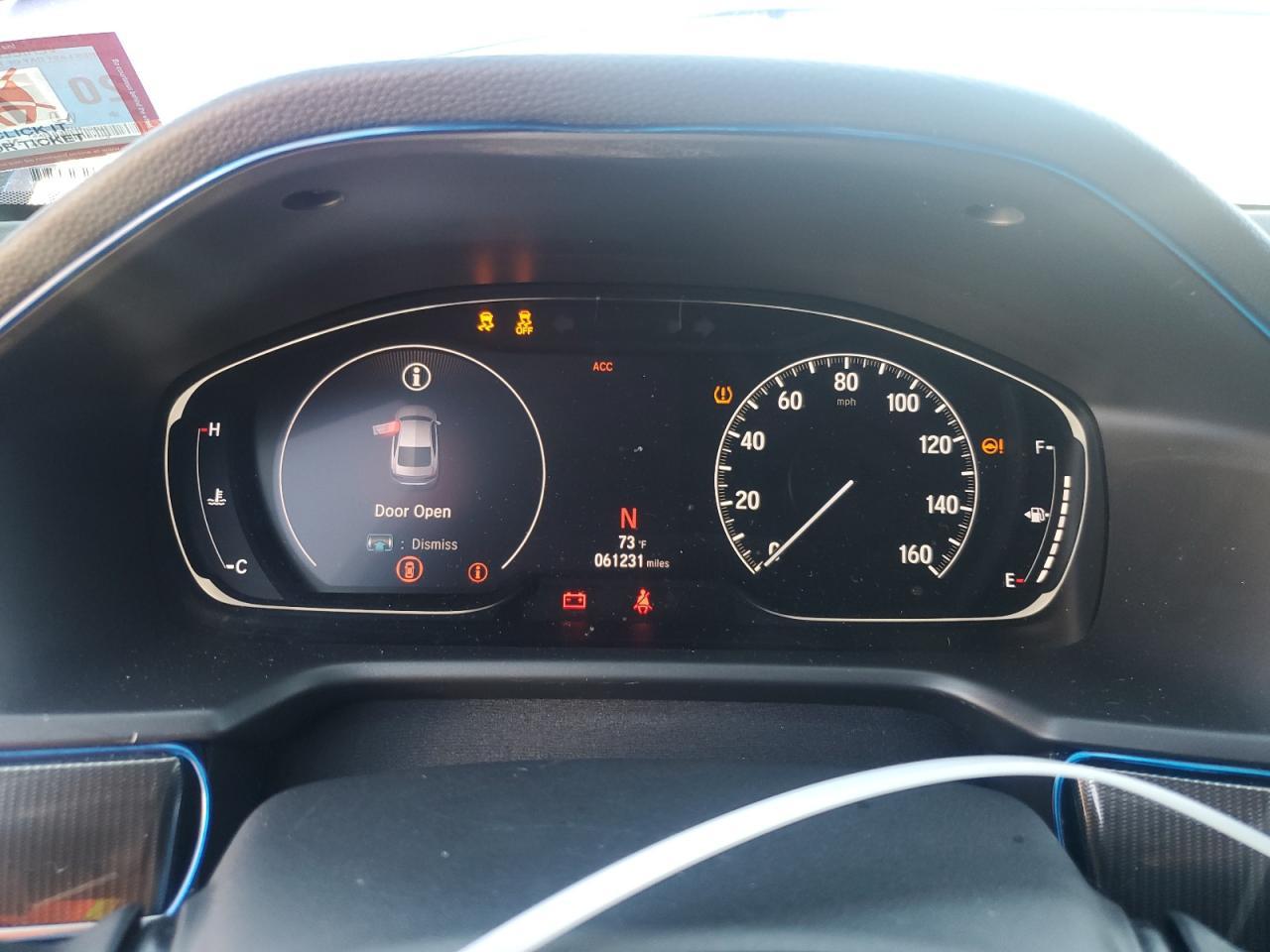 2019 HONDA ACCORD