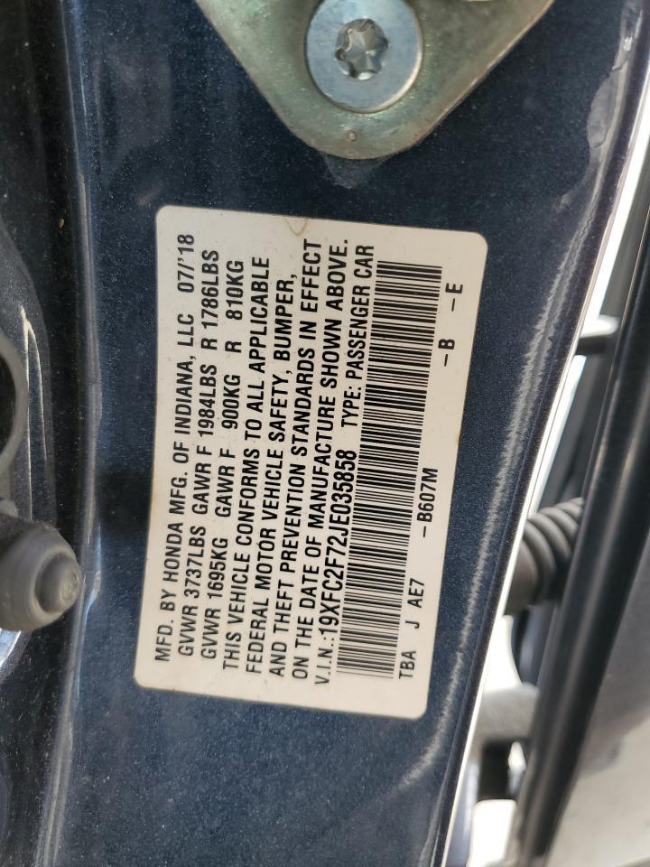 2018 HONDA CIVIC