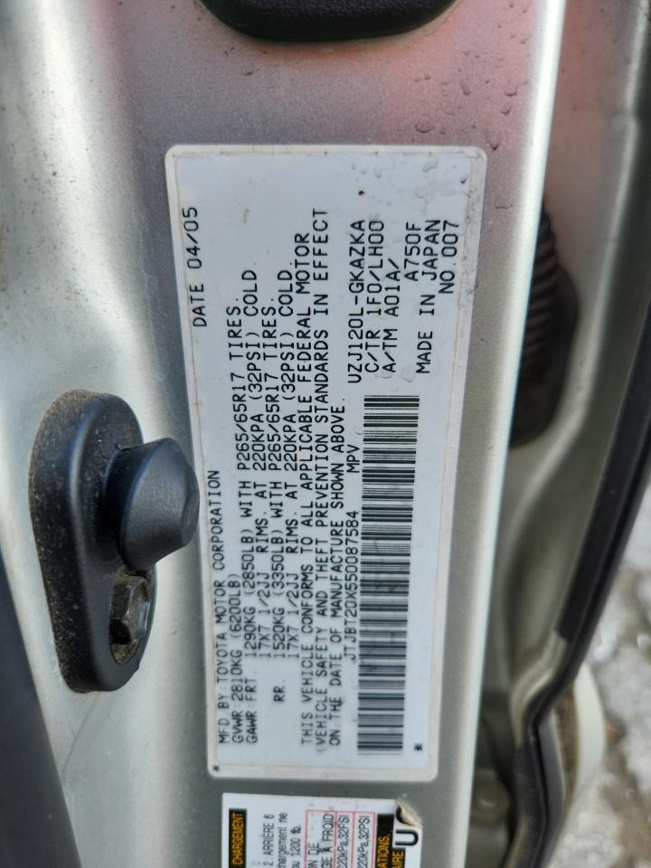 2005 LEXUS Gx