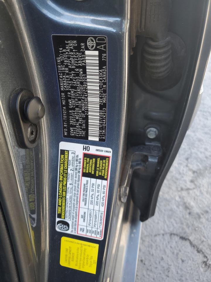 2015 TOYOTA COROLLA
