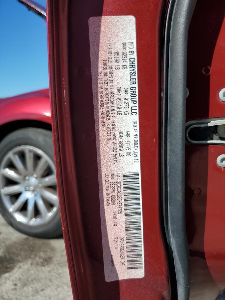 2012 CHRYSLER 300