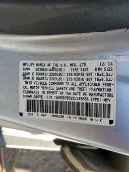 2005 HONDA CR-V