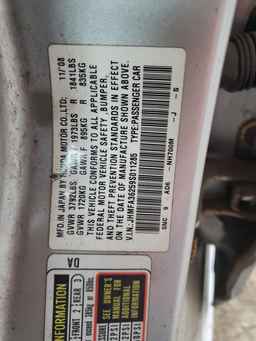 2009 HONDA CIVIC