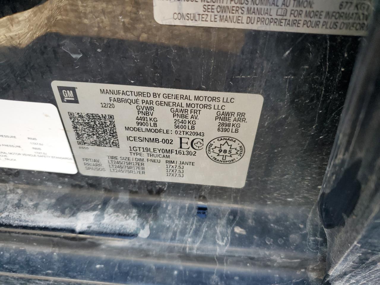 2021 GMC Sierra