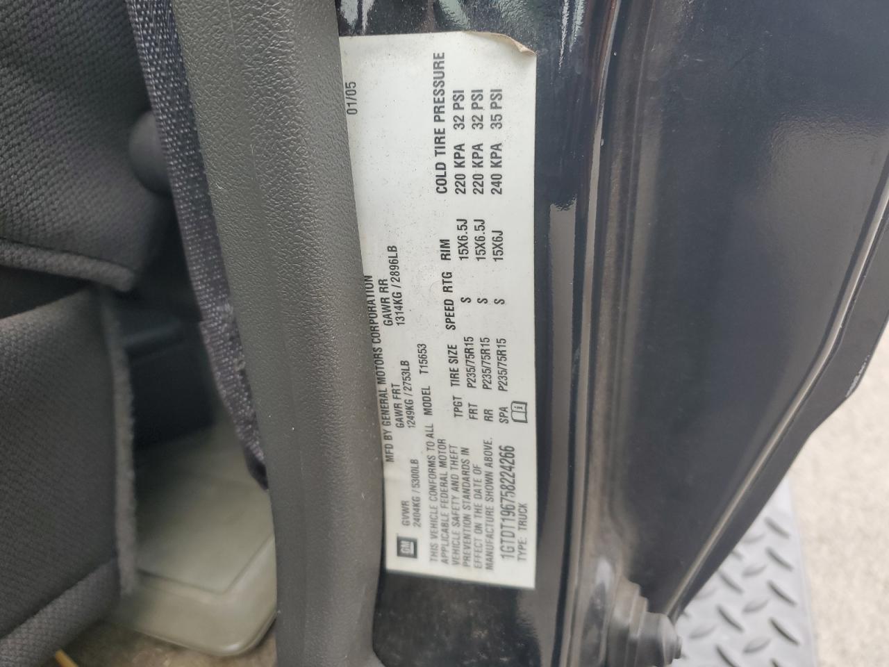 2005 GMC CANYON