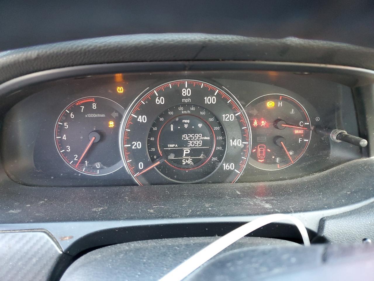 2016 HONDA ACCORD