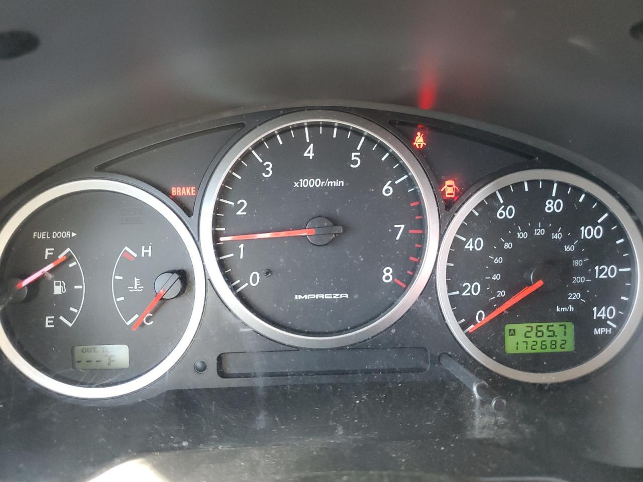 2007 SUBARU IMPREZA