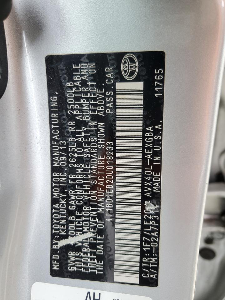 2013 TOYOTA Avalon