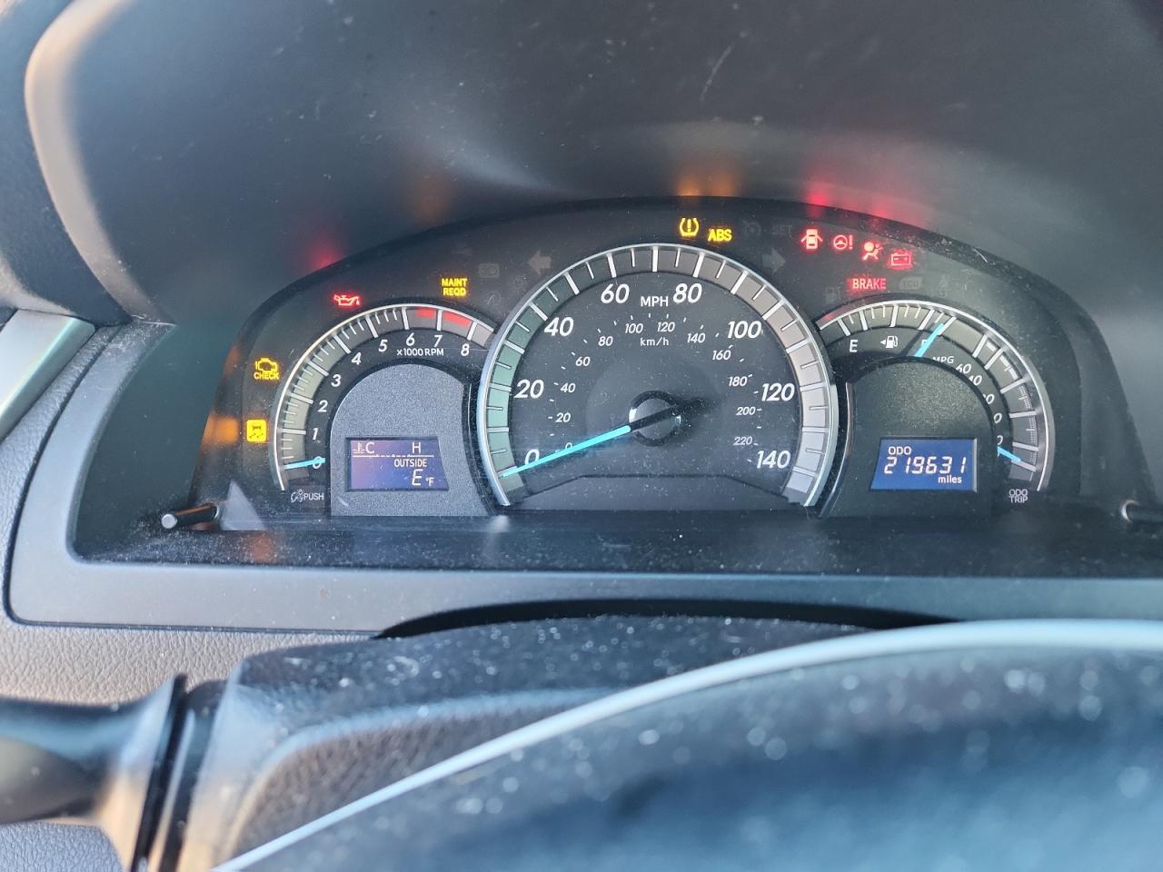 2012 TOYOTA CAMRY