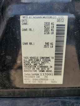 2013 NISSAN ALTIMA