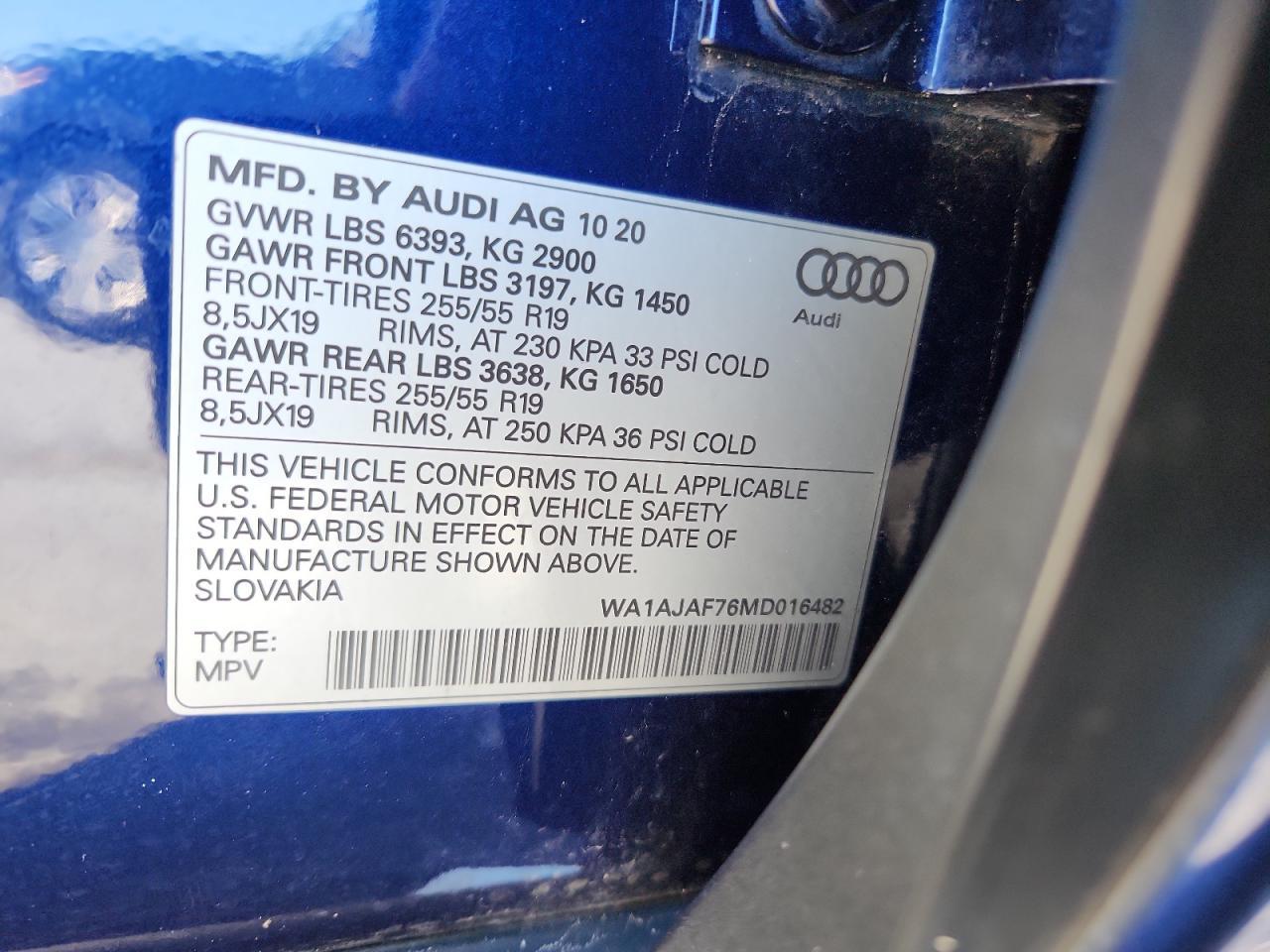 2021 AUDI Q7