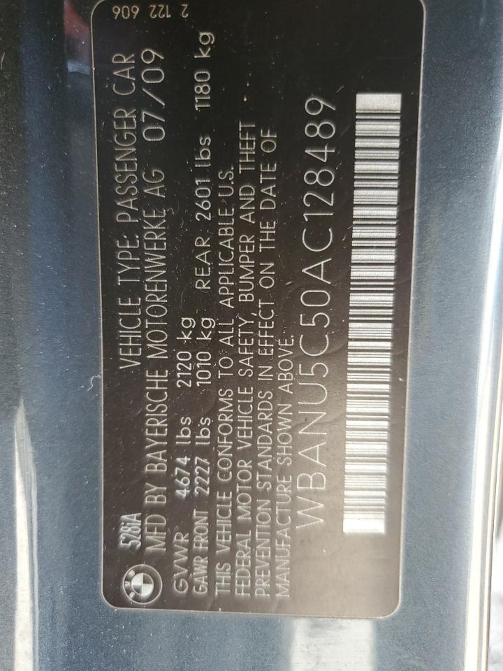 2010 BMW 5 series