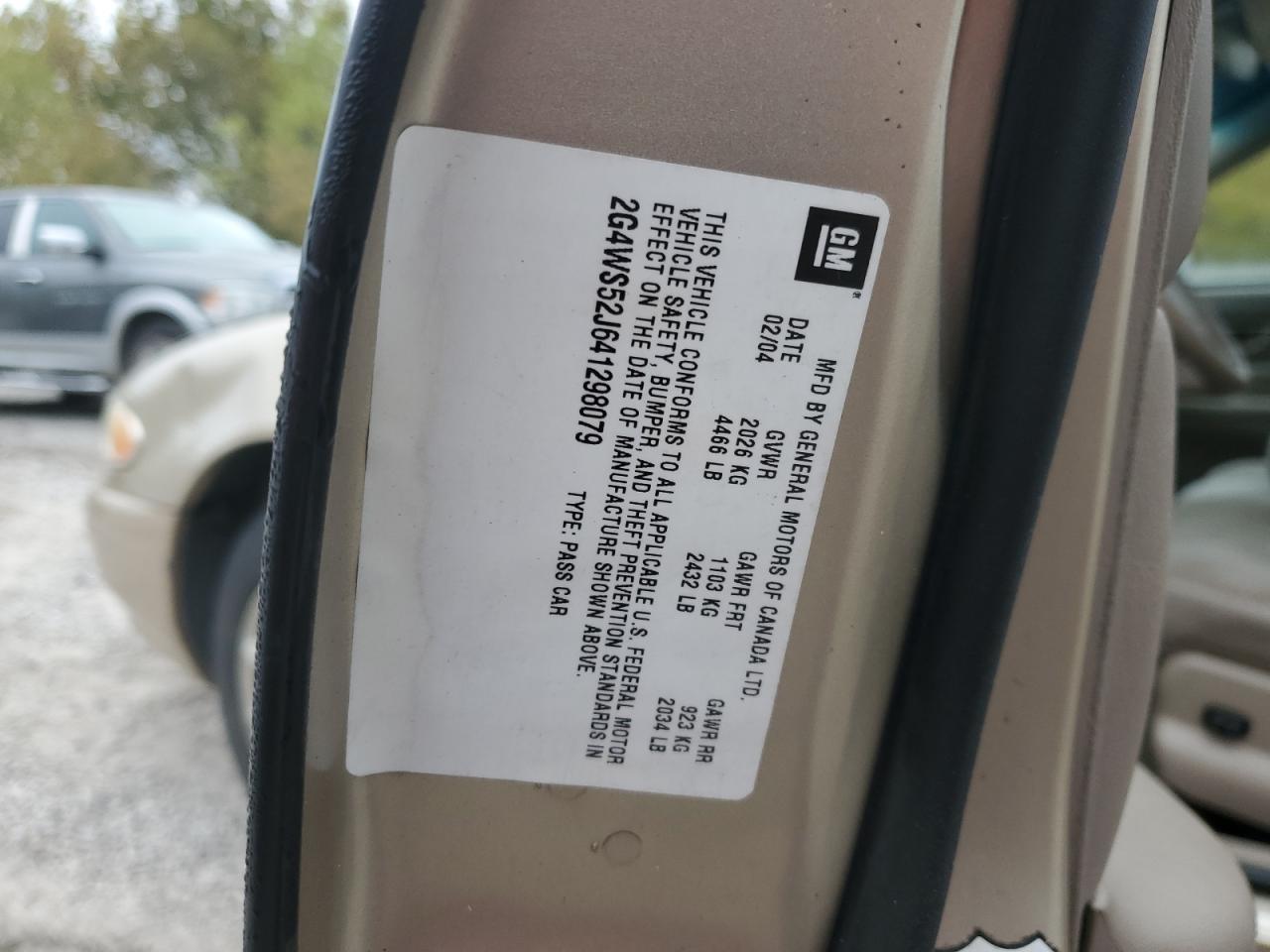2004 BUICK Century