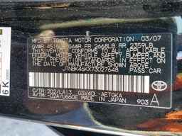 2007 TOYOTA CAMRY