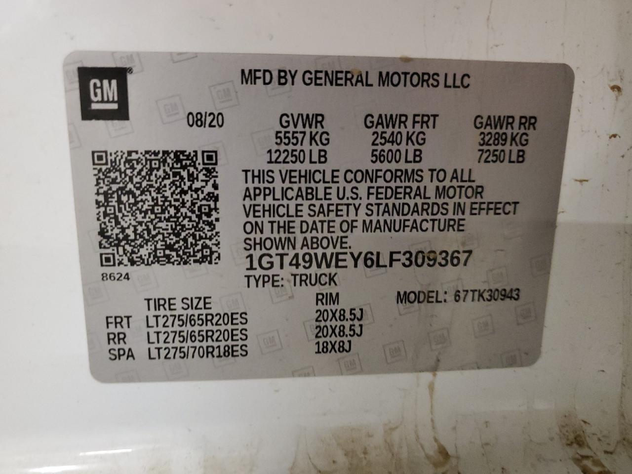 2020 GMC Sierra