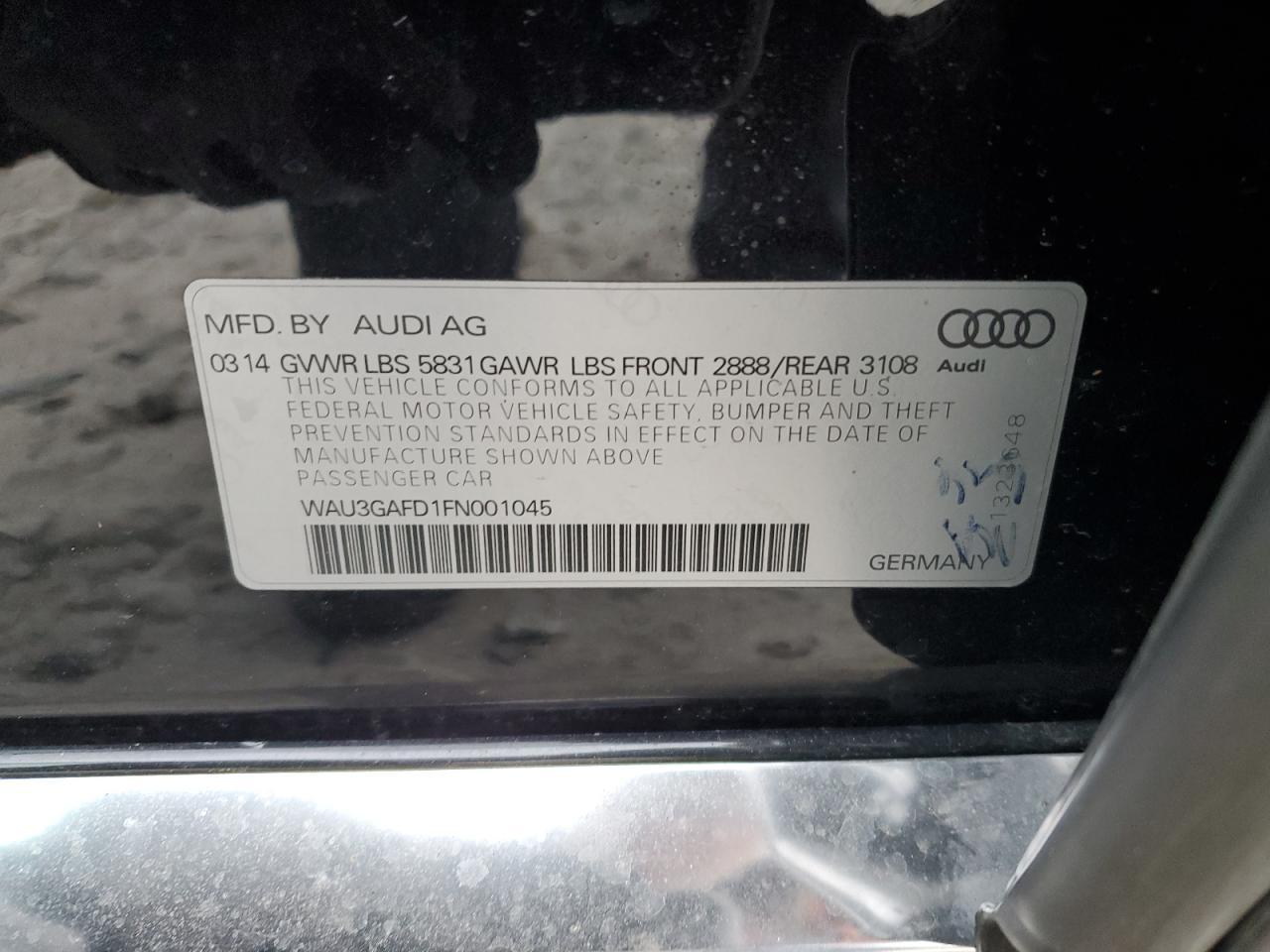 2015 AUDI A8