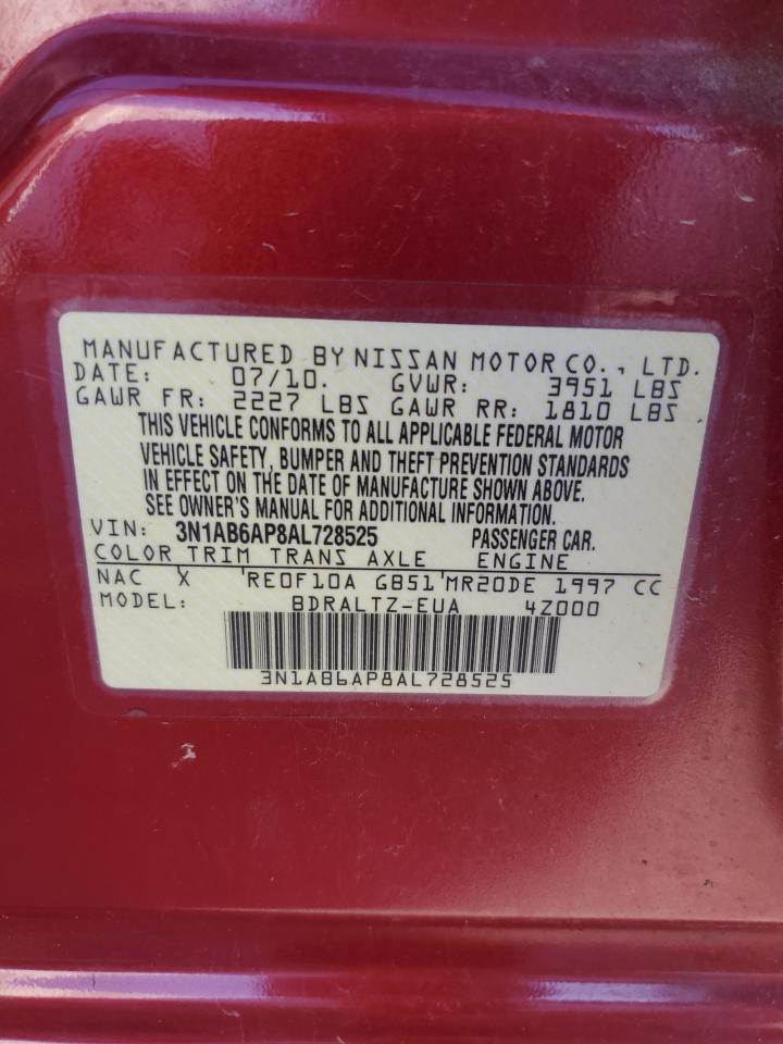 2010 NISSAN SENTRA