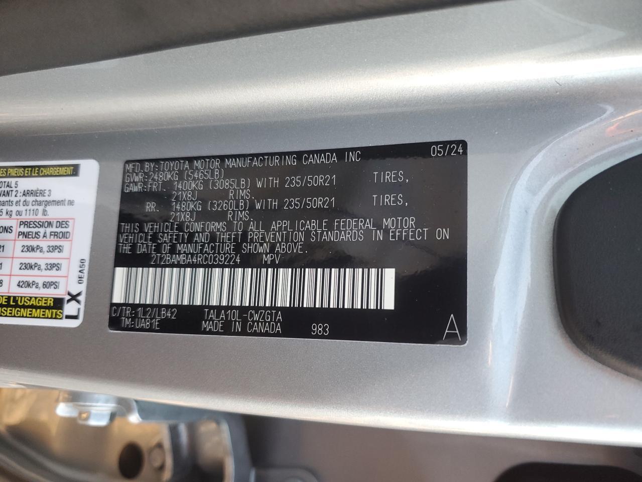 2024 LEXUS RX 350