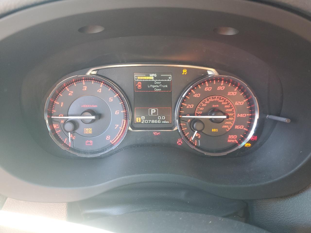 2015 SUBARU WRX