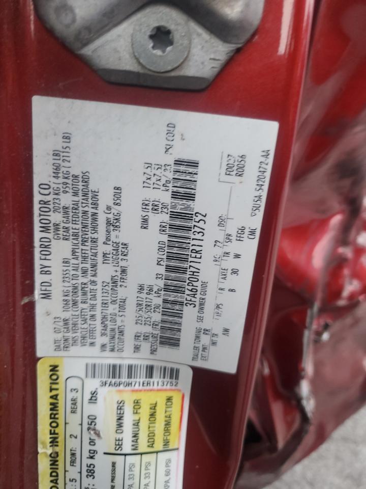2014 FORD FUSION