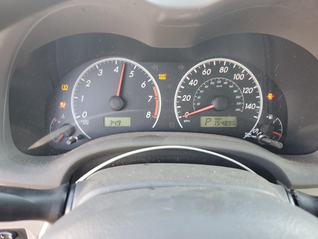 2009 TOYOTA COROLLA