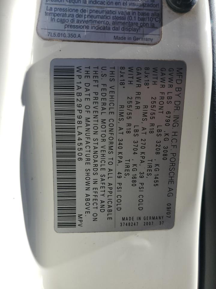 2008 PORSCHE CAYENNE