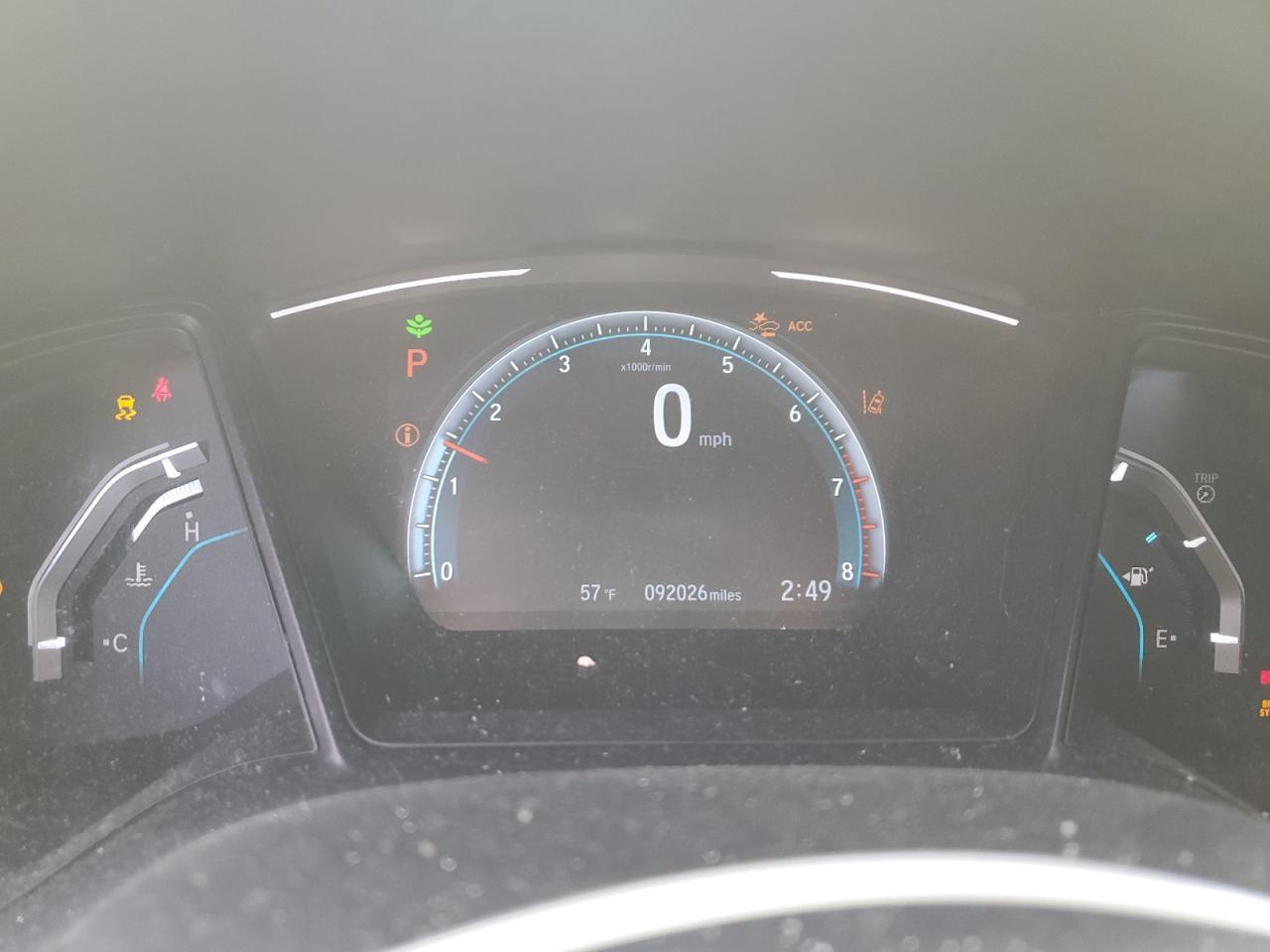 2019 HONDA CIVIC