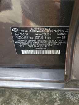 2015 HYUNDAI SONATA