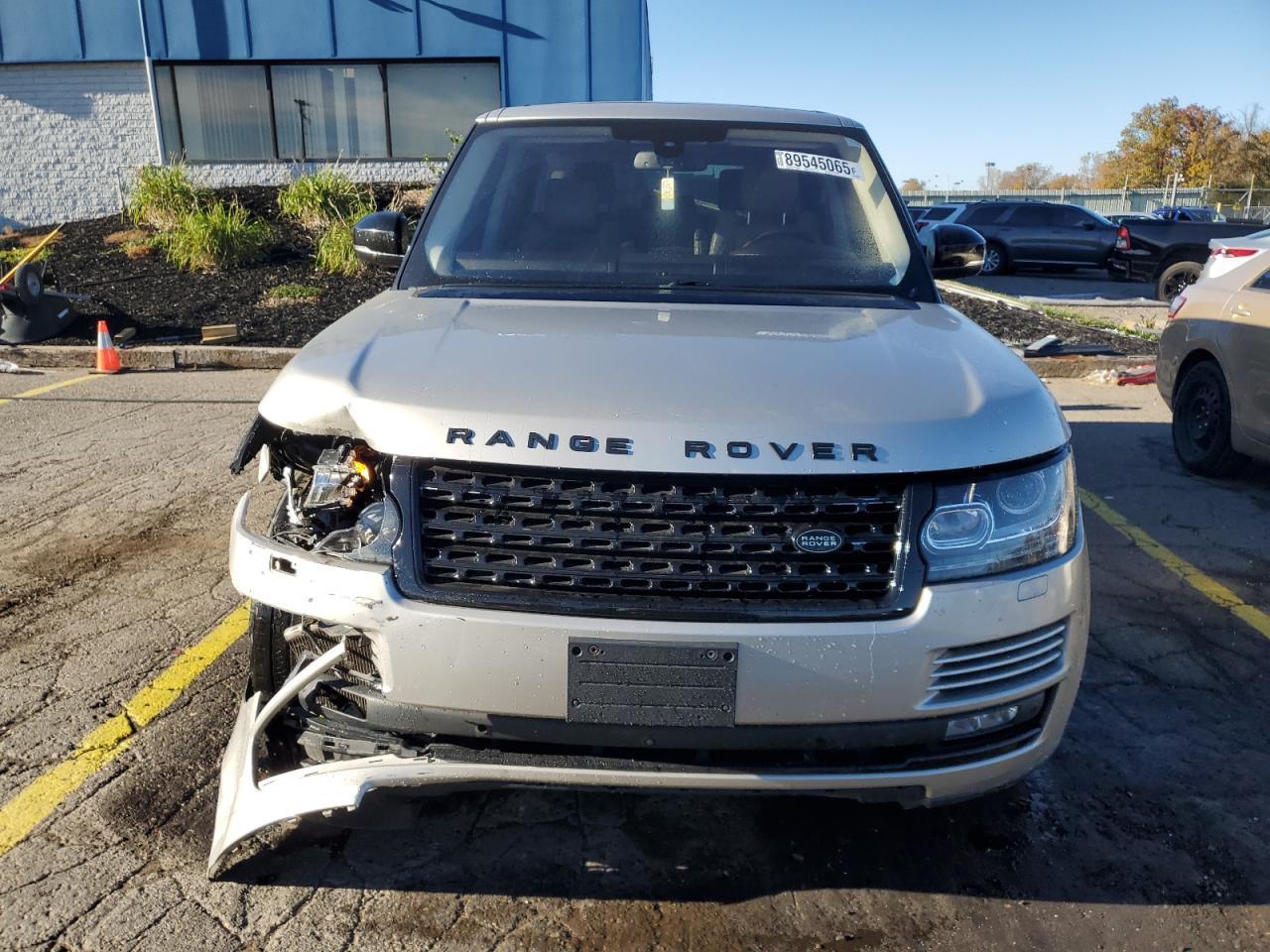 2016 LAND ROVER RANGE ROVER