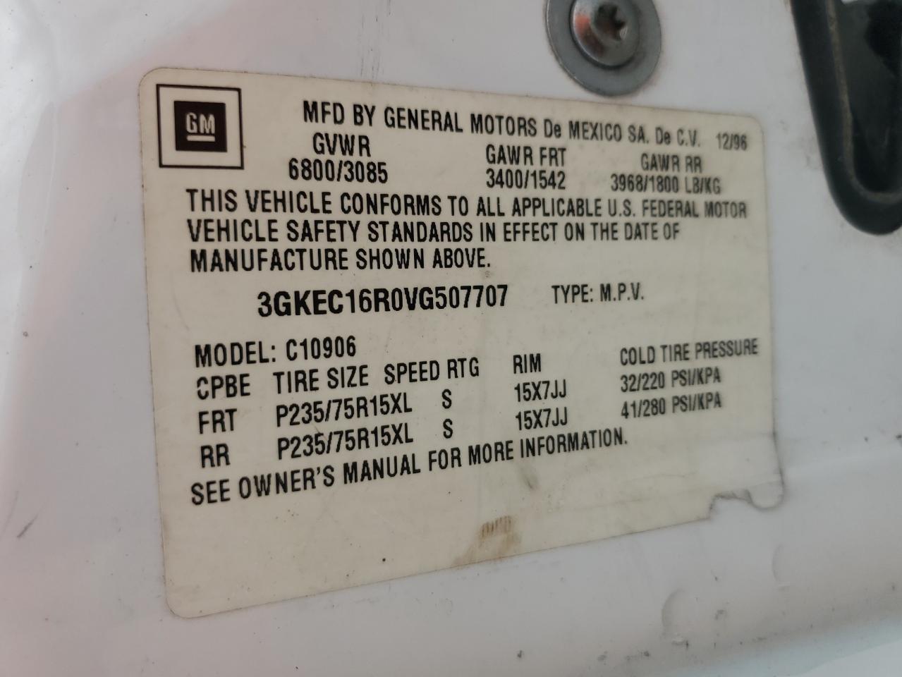 1997 GMC Suburban