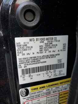 2013 FORD Expedition
